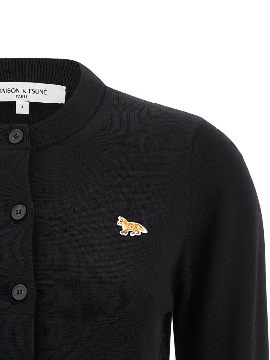 25FW 메종키츠네 베이비 폭스 메리노 레귤러 가디건 PW00502KT1181P199 - MAISON KITSUNE