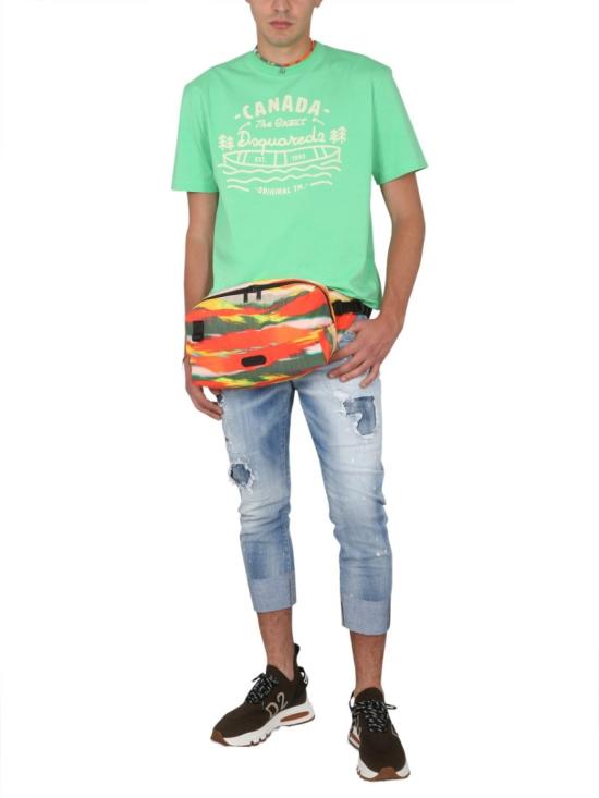  디스퀘어드2 반팔 티셔츠 S74GD1185 S22427603 Green - DSQUARED2