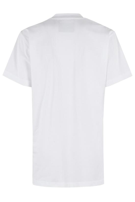  모스키노 반팔 티셔츠 A0715 0541 096 White - MOSCHINO