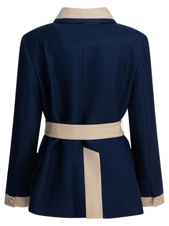  발렌티노 가라바니 코트 7B3CJ7S098T Blue - VALENTINO GARAVANI