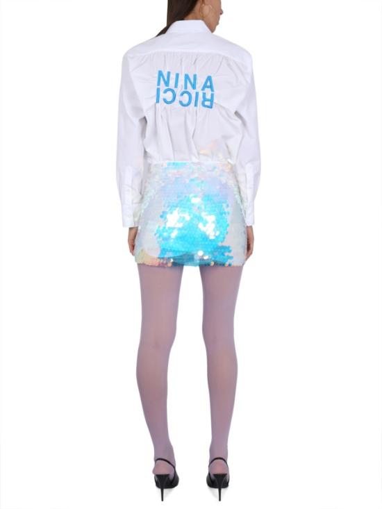  니나리찌 셔츠 99ICTO038PL0333 M1106 White - NINA RICCI