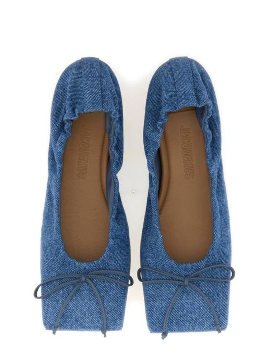  자크뮈스 플랫 슈즈 243FO157 3176330 Blue - JACQUEMUS