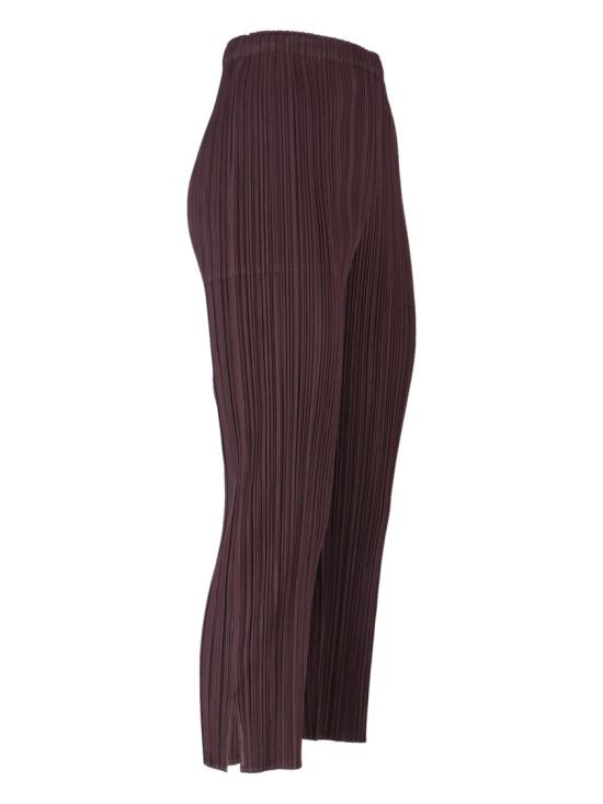 25FW 플리츠플리즈 스트레이트 팬츠 PP58JF11547 Brown - PLEATS PLEASE