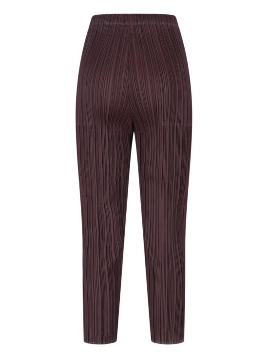 25FW 플리츠플리즈 스트레이트 팬츠 PP58JF11547 Brown - PLEATS PLEASE
