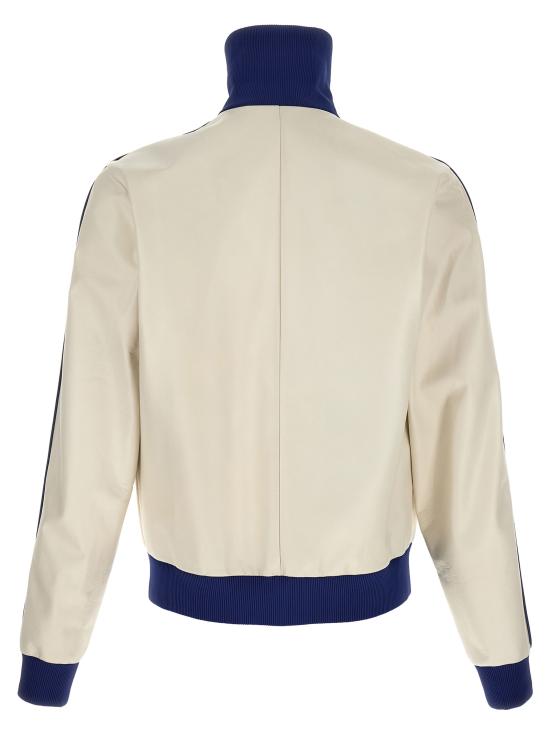 25FW 프라다 가죽 자켓 UPW563SOOO17FHF0009 White - PRADA