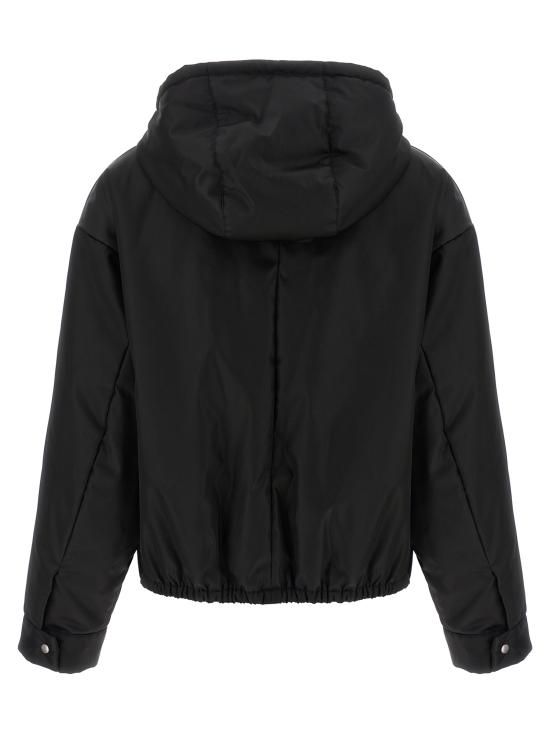 25FW 프라다 리나일론 블루종 자켓 29P246SVMO1WQ8F0002 Black - PRADA