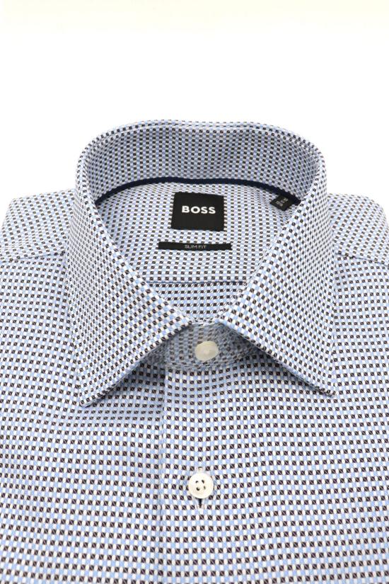 25FW 보스 긴팔 셔츠 50550024 10274825 01 450 Light pastel blue - BOSS