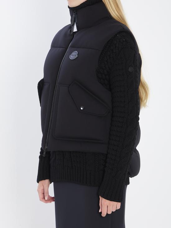 25FW 몽클레어 X 에드워드 에닌풀 베스트 K24031A00003 BLACK - MONCLER X EDWARD ENNINFUL
