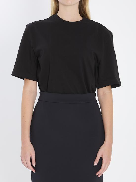 25FW 몽클레어 X 에드워드 에닌풀 반팔 티셔츠 K24038C00001 BLACK