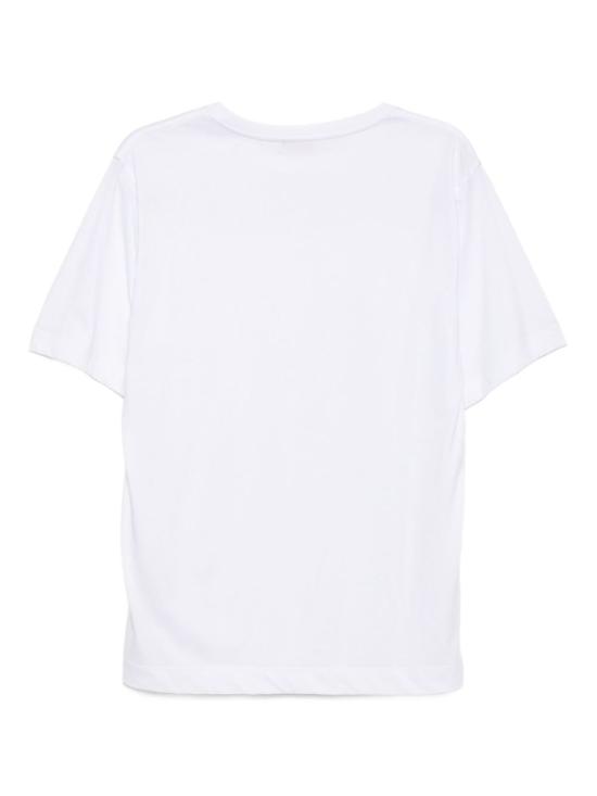 25FW 드리스 반 노튼 반팔 티셔츠 252 021100 2600 001 White - DRIES VAN NOTEN