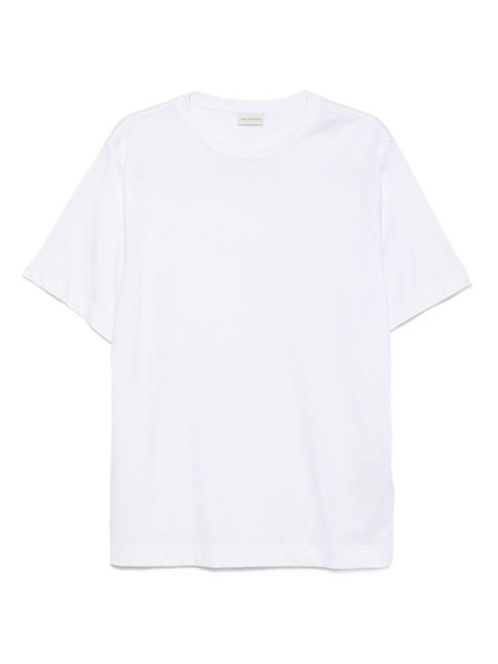 25FW 드리스 반 노튼 반팔 티셔츠 252 021100 2600 001 White