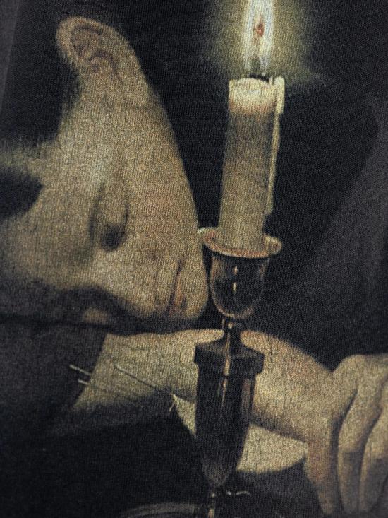 25FW 미스비헤이브 반팔 티셔츠 251M131 WASHED BLACK Washed black - MISBHV