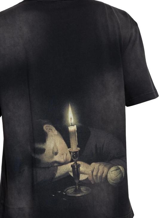 25FW 미스비헤이브 반팔 티셔츠 251M131 WASHED BLACK Washed black - MISBHV