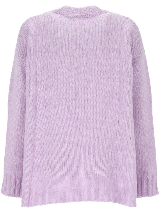 25FW 지아다 베닌카사 스웨터 F25MM1218 16 Purple - GIADA BENINCASA