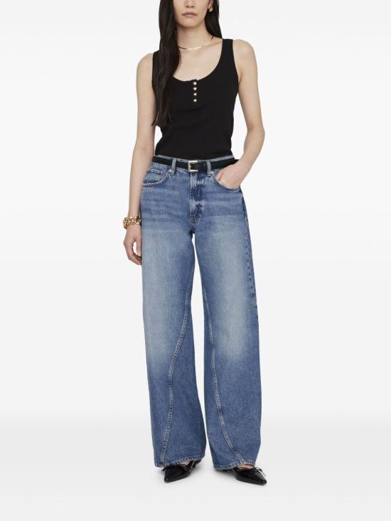 25FW 애니빙 블라우스 A0810316 BLACK Black - ANINE BING