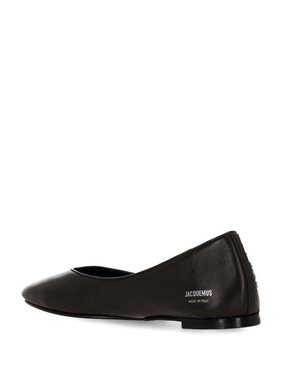 25FW 자크뮈스 플랫 슈즈 FOW00183AC24M07 880 Dark brown - JACQUEMUS