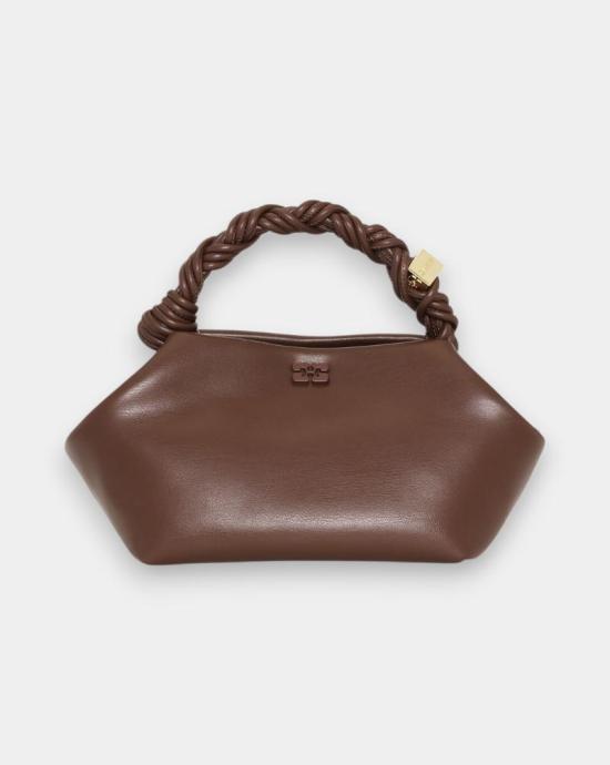 25FW 가니 토트백 A5906 890 Chocolate frondant