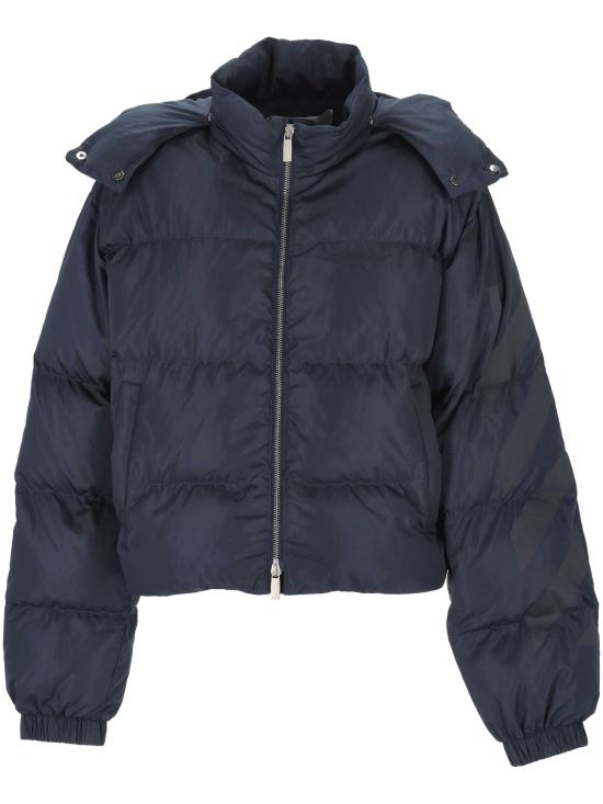 25FW 오프화이트 수트 자켓 OWEJ008F25FAB001 4848 BLUE IRIS