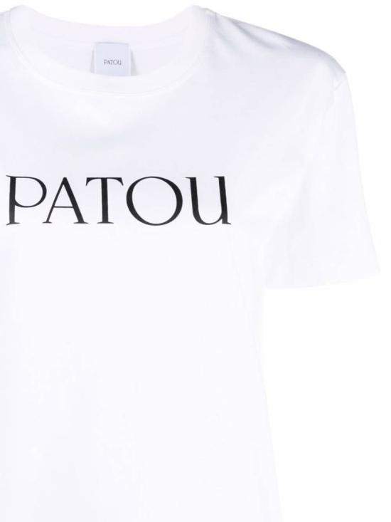 25FW 파투 반팔 티셔츠 JE029 9999001W White - PATOU