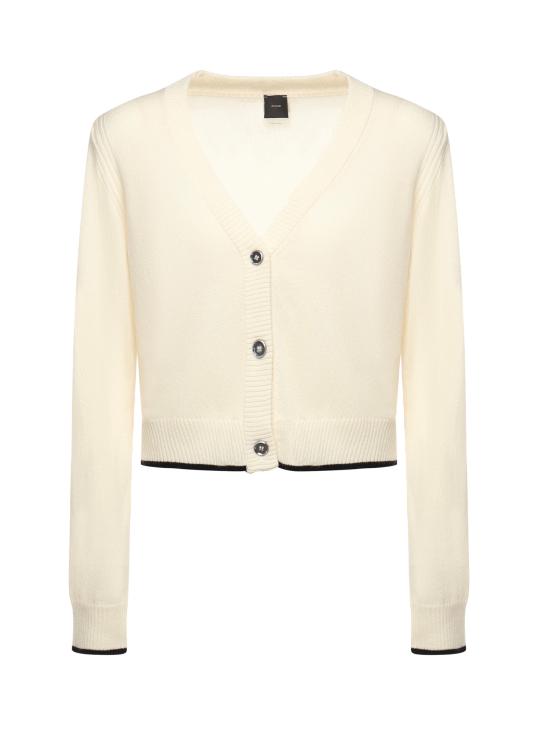 25FW 핑코 가디건 105447 A2Q9Z13 Meringue White