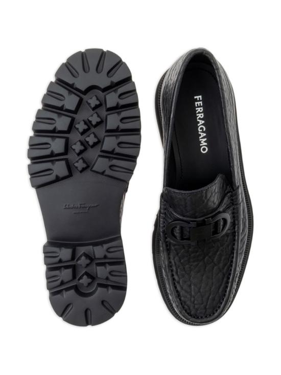 25FW 살바토레 페라가모 로퍼 028249 7888783E Black - SALVATORE FERRAGAMO