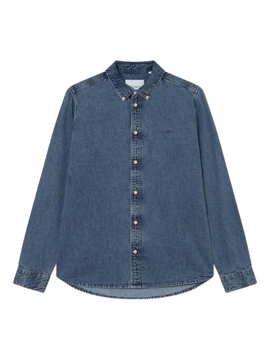 25FW 레듀 데님 셔츠 1000439 452 MEDIUM INDIGO WASH