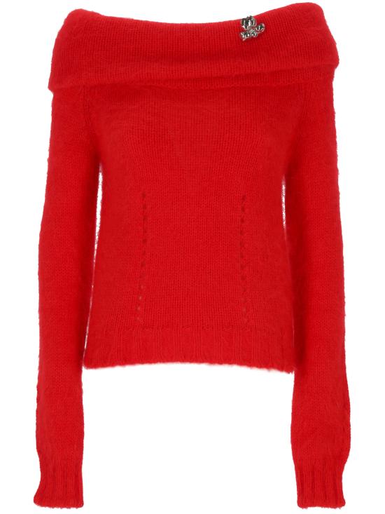 25FW 블루마린 스웨터 A544M183A N0313 Lipstick red