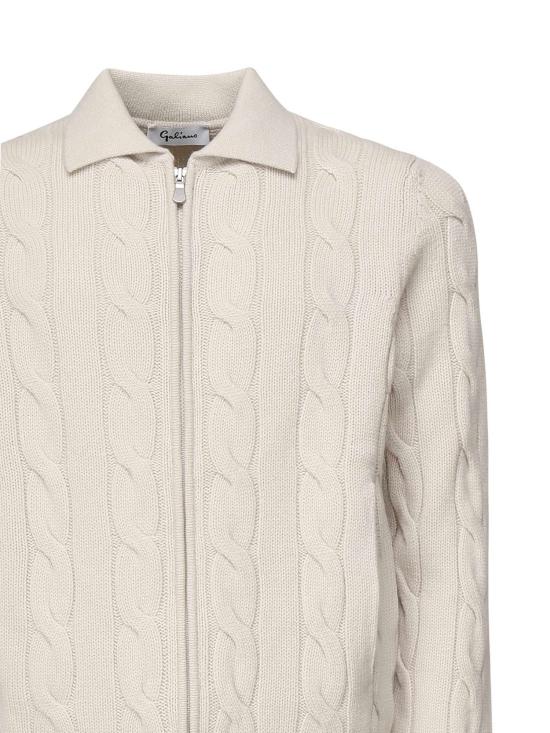 25FW 갈리아노 스웨터 3180 19652113 White - GALIANO