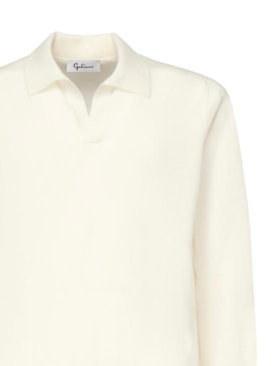 25FW 갈리아노 스웨터 7189 14813005 White - GALIANO