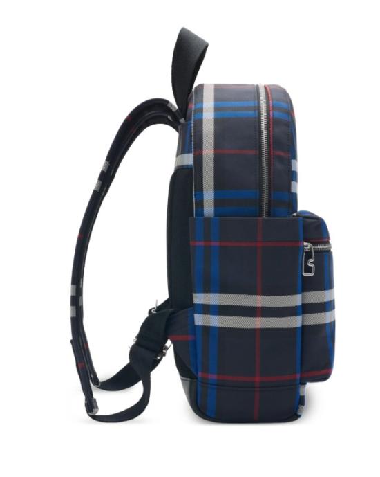 25FW [키즈] 버버리 백팩 8108443 X Storm blue ip check - BURBERRY