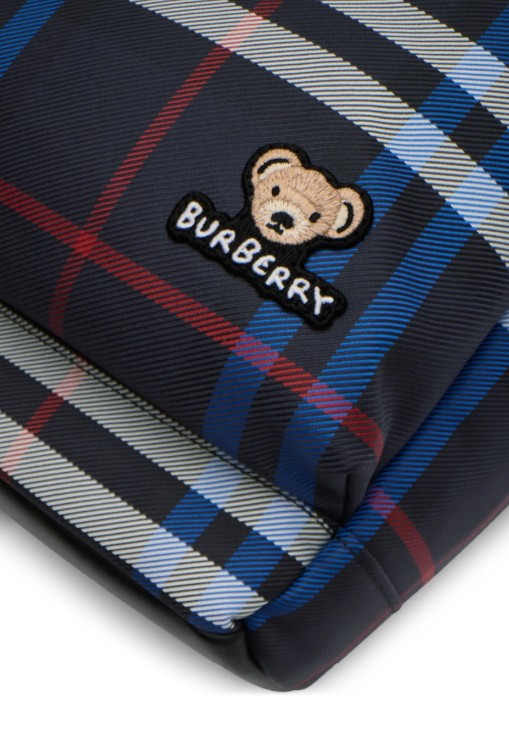 25FW [키즈] 버버리 백팩 8108443 X Storm blue ip check - BURBERRY