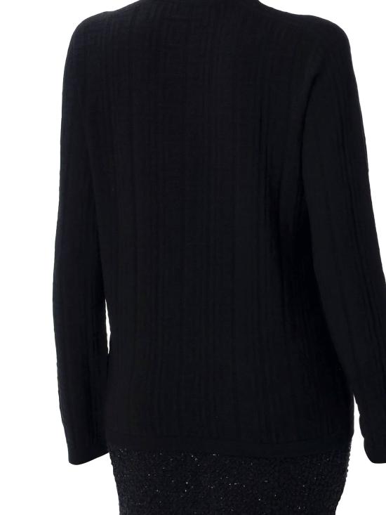 25FW 발망 스웨터 FF1KD090KI63 0PA Black - BALMAIN