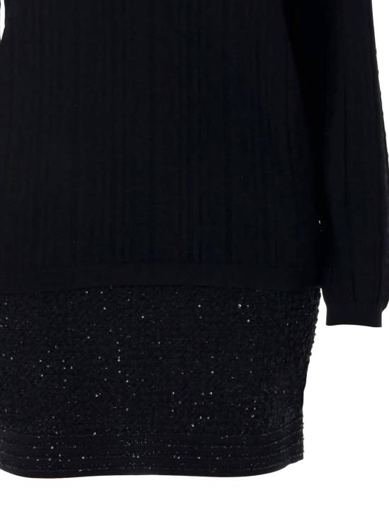 25FW 발망 스웨터 FF1KD090KI63 0PA Black - BALMAIN