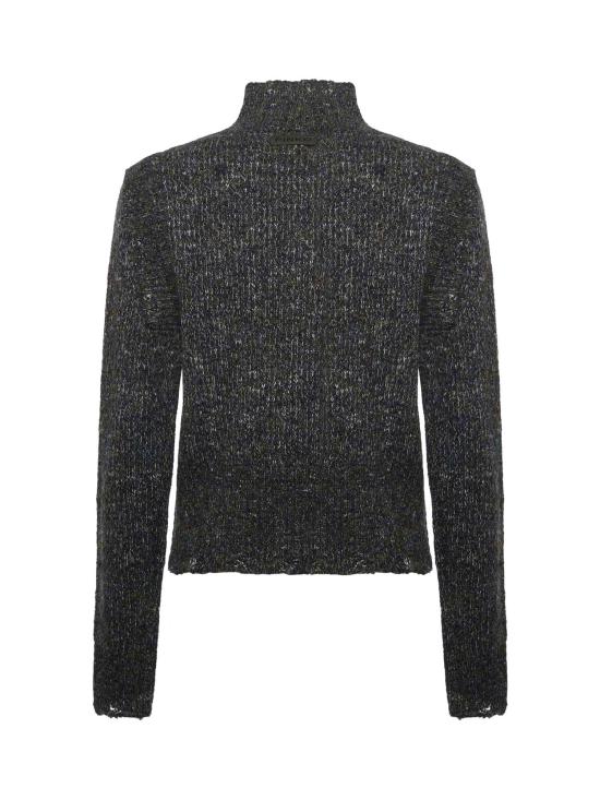 25FW 핑코 터틀넥 105968 A2YBIG1 GREY BLUE GREEN - PINKO