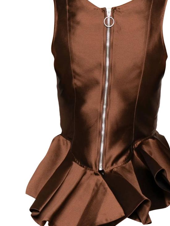 25FW 마르케스 알메이다 긴팔 티셔츠 PF25TP0695MKCHC CHOCOLATE Brown - MARQUES ALMEIDA