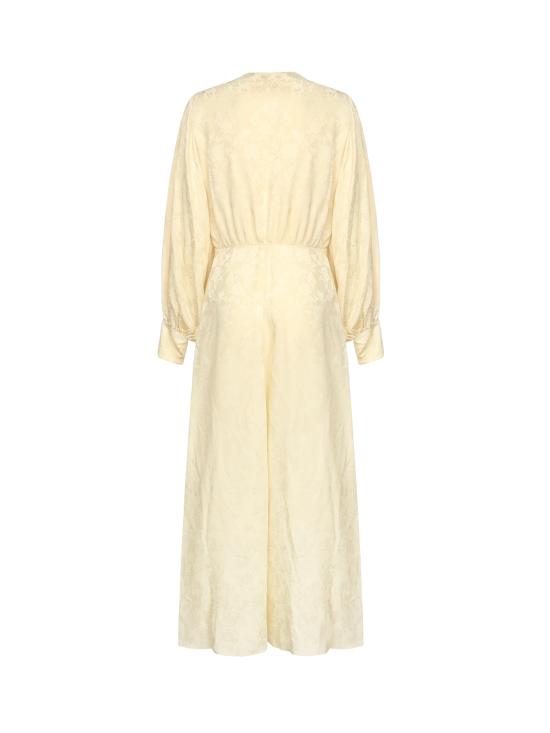 25FW 끌로에 미디 원피스 CHC25ARO31115 753 Powder Yellow - CHLOE