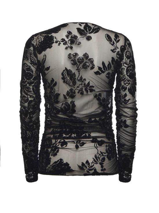 25FW 핑코 긴팔 티셔츠 105601 A2QDZD0 Black - PINKO