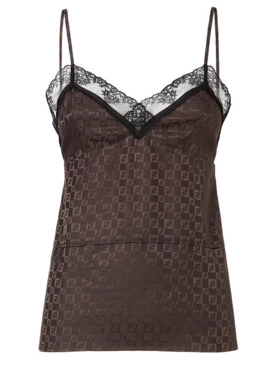 25FW 펜디 블라우스 FS9753AUQG F1T6H Brown