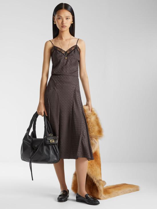 25FW 펜디 블라우스 FS9753AUQG F1T6H Brown - FENDI