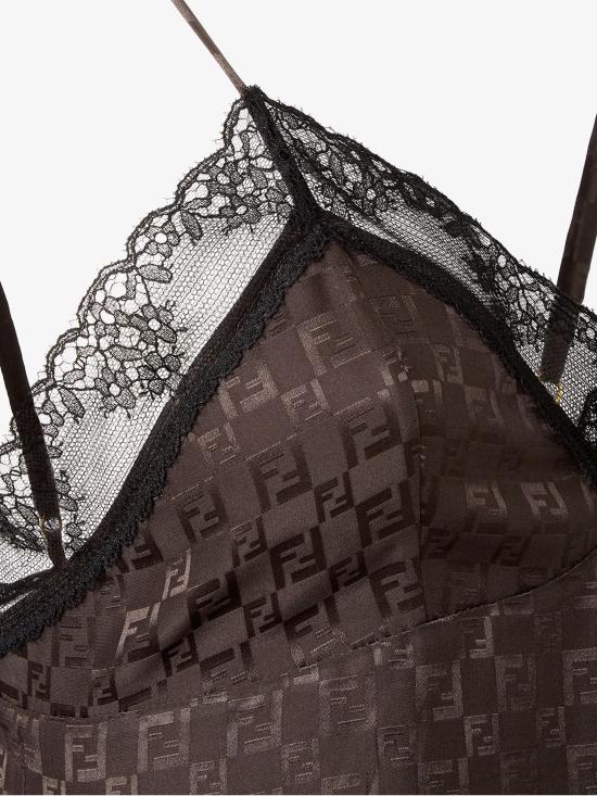 25FW 펜디 블라우스 FS9753AUQG F1T6H Brown - FENDI