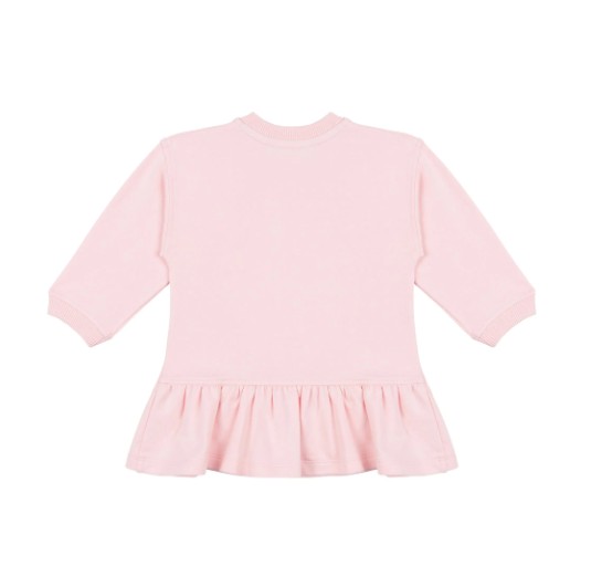 25FW [키즈] 모스키노 원피스 MDV0CXLDA16 50209 Sugar rose - MOSCHINO