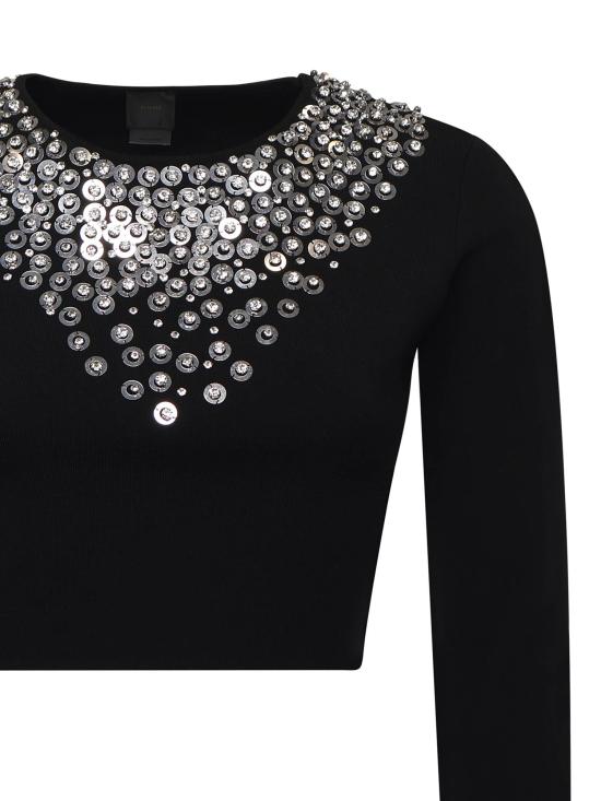 25FW 핑코 스웨터 105734 A2UTZI1 Black - PINKO