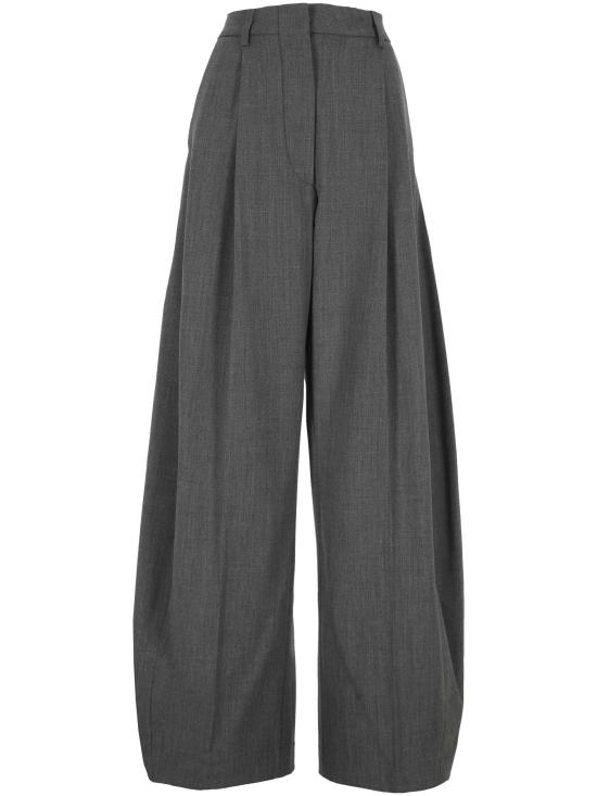 25FW 더 레이티스트 팔라초 팬츠 TLWC3111W0206ABTP T0445 Medium grey