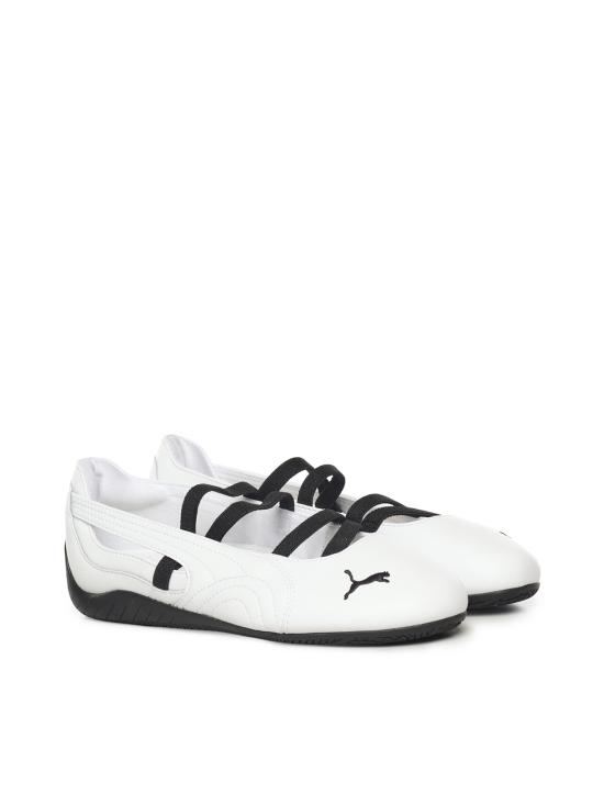 25FW 푸마 스피드캣 발레 레더 40358701 White - PUMA