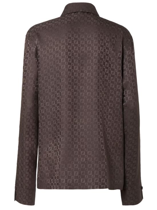 25FW 펜디 셔츠 FS8287AUQG F1T6H Brown - FENDI