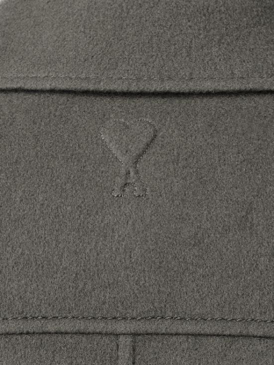 25FW 아미 코트 HCO471 WV0022055 Grey - AMI