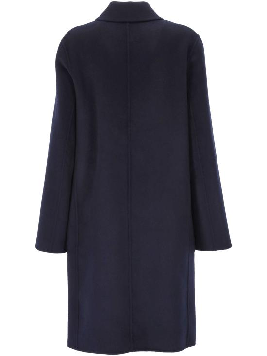 25FW 토리버치 코트 176455 437 Medium Navy T Logo - TORY BURCH