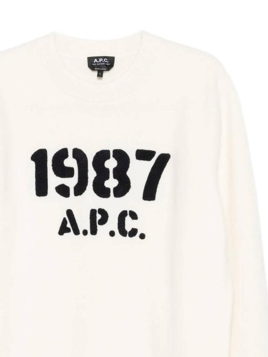 25FW 아페쎄 스웨터 WVBDKH23444 AAD Beige - A.P.C.