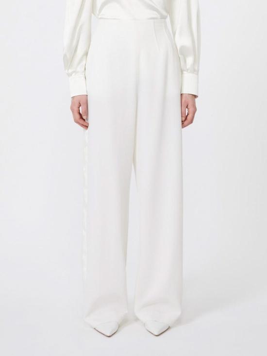  막스마라 스트레이트 팬츠 2521136034600001 White - MAX MARA