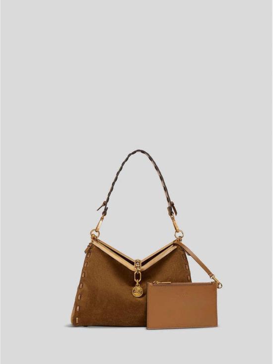 25FW 에트로 숄더백 WP1B0002AE293M0019 Brown - ETRO